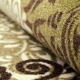 thumbnail image 2 of Superior Hadley Floral Indoor Non-Slip Area Rug, 2' x 3', Brown, 2 of 6