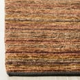 thumbnail image 4 of SAFAVIEH Organic Ben Striped Jute Area Rug, Red/Multi, 9' x 12', 4 of 7