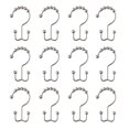 thumbnail image 3 of Mainstays Double Roller Glide Shower Curtain Hooks or Rings, 3 of 6