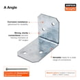 thumbnail image 3 of Framing Angle Simpson Strong-Tie A34, 3,7 cm x 6,4 cm, galvanizado, 3 of 4