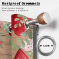thumbnail image 2 of Outdoor Curtains for Patio Waterproof, Valentines Love Heart Outdoor Privacy Panels Grommet, Eucalyptus Red Love Heart Wooden Blackout Outside Curtains for Porch/Cabana 54"x84", 2 Panels, 2 of 8