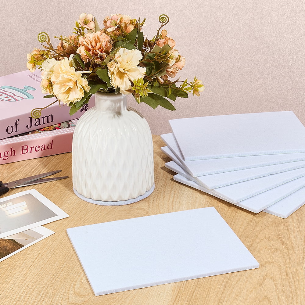 15pcs Self-Adhesive Felt Fabric 8x6 Inch Furniture Felt Pads 1/5 Inch Thick Heavy Duty Sheets