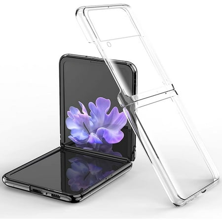 SaharaCase - Hard Shell Series Case for Samsung Galaxy Z Flip3 5G - Clear