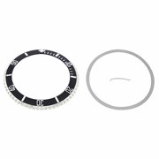 Rotating Bezel & Insert For Rolex No Date Submariner 14060, 14060m Black