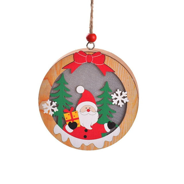 Adornos navideños, regalos navideños, árbol de luces LED de Navidad con forma de estrella, adornos colgantes, luz de ciervo brillante para Navidad, cumpleaños, bodas, fiestas, lámparas decorativas.