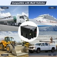 thumbnail image 5 of Portable Diesel Tank,116 Gallon Fuel Tank with 12V Electric Fuel Transfer Pump,10 GPM Diesel Transfer Tank with Auto Fueling Nozzle & 360°Swivel Connector with 13.1ft Hose, 5 of 6
