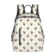thumbnail image 1 of Disketp Christmas Pug Dog Mochila Ligera e Impermeable, Mochila de Día Resistente para Viajes, Senderismo y Uso Diario para Hombre y Mujer, 1 of 7