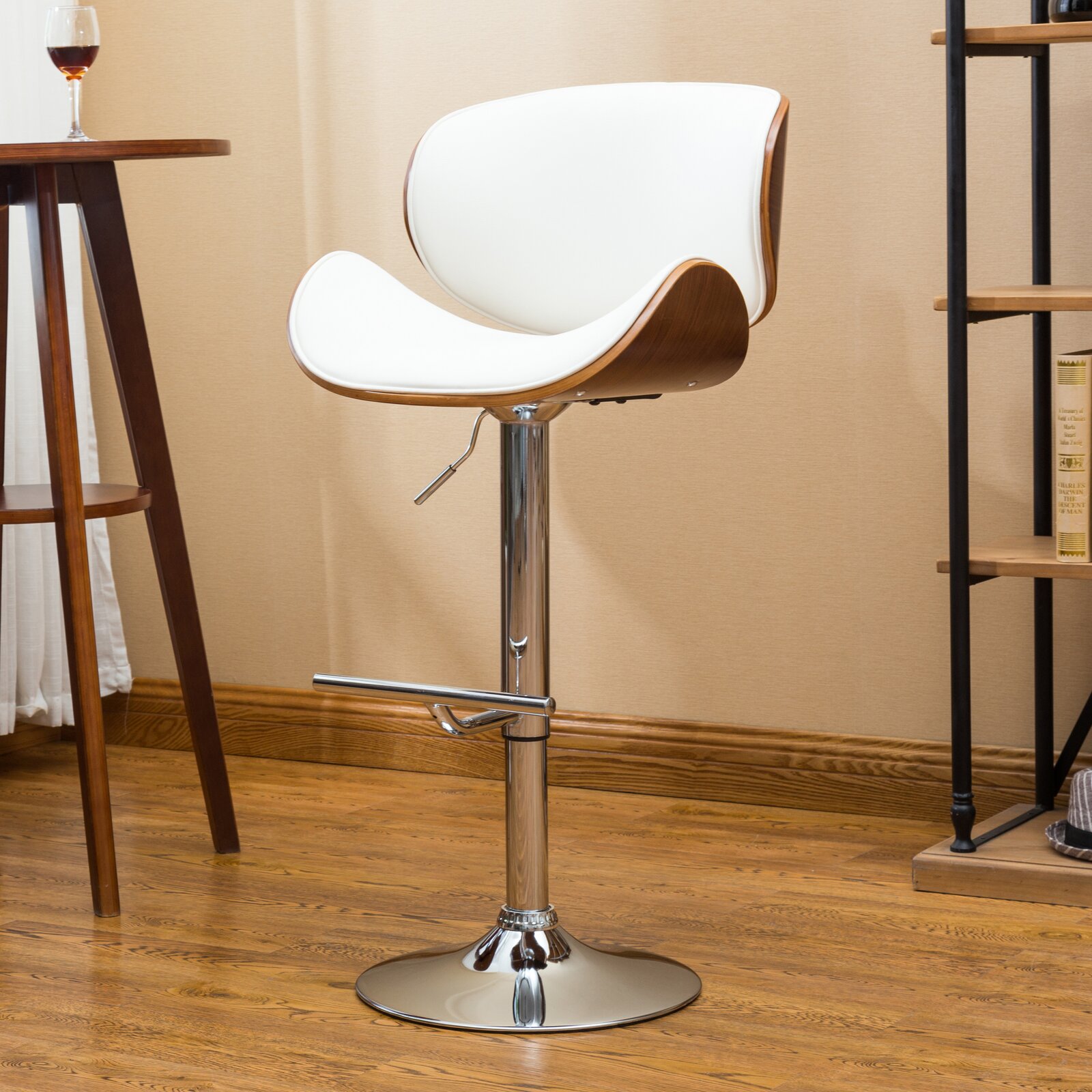 bissett adjustable height swivel bar stool