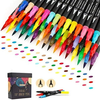 Casewin Hand Lettering Pens, Calligraphy Pens, Brush Markers Set, Soft and  Hard Tip, Black Ink Refillable - 4 Size for Beginners Writing, Art  Drawings, Water Color Illustrations, Journaling 