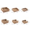 thumbnail image 6 of Grandest Birch Durable Storage Basket Multi-use Rattan Large Capacity Cosmetics Basket for Daily Use Large Capacity Decorative Han, 6 of 8