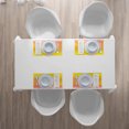 thumbnail image 4 of Ambesonne Spring Place Mats Set of 4, Flower Butterfly Colored, Standard Size, Earth Yellow Pale Pink, 4 of 4