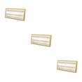 thumbnail image 3 of relayinert Handmade 1:35 Scale 3D Model Brass Door Educational Toys Scenery Style B 3Set, 3 of 6