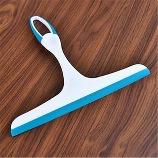 QIIBURR Window Squeegee with Long Handle Shower Scraper Window Scraper  Window Shower Wiper Window Cleaner Shower Squeegee for Glass Doors Bathroom  Mirrors Shower Squeegee for Shower Doors 
