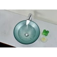 thumbnail image 3 of Anzzi Ls-Az055 Spirito 16-1/2" Glass Vessel Bathroom Sink - Silver, 3 of 5