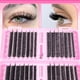 thumbnail image 5 of Extensiones de pestañas Cluster Wiwoseo, 560 unidades, Lash Clusters, rizo en forma de D, 5 of 7