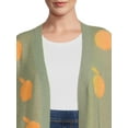 thumbnail image 3 of Debut Women's Plus Size Print Cardigan, 3 of 5