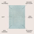 thumbnail image 3 of JONATHAN Y MOROCCAN HYPE 8 x 10 Area Rug, Ziri Moroccan Geometric - Turquoise/Cream, MOH210E-8, 3 of 9