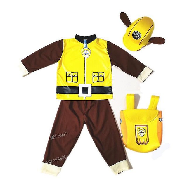 Disfraz para niñas Chase Marshall Rocky Zuma Skye Rubble Boys Cos ropa para el día del niño traje de actuación al por mayor