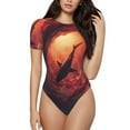 thumbnail image 1 of Balery Shark Underwater Vortex Body de cuello redondo de manga corta para mujer Tops de manga corta Tops básicos-XX-Large, 1 of 7