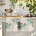 thumbnail image 4 of Teal Weeping Floral Kitchen Towels Set of 4, Spring Summer Pastoral Flowers Rustic Absorbent Dish Towels for Kitchen, Microfiber Hand Towel, Quick Drying Tea Towel for Cleaning Decorative Dishcloths, 4 of 7