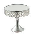 thumbnail image 4 of Soporte para pastel de bodas Soporte para pastel Centro de mesa plateado para 20 cm de diámetro Yuyangstore Pastel de bodas, 4 of 8