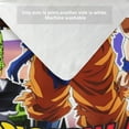 thumbnail image 6 of Dragon ball Themed Bed Sheet Set Three Piece Set 53x79 In ches Comfortable And Skin Friendly Unique Design Creating A Star Studded Night Home Decor Gifts For Family Friends fans, 6 of 6