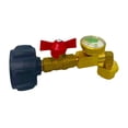 thumbnail image 3 of Adaptador de recarga de gas con válvula y manómetro shamjiam, 3 of 8
