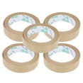thumbnail image 4 of WHAMVOX 5 Pcs Carton Packing Kraft Tape Water-free Kraft Paper Tapes Box Sealing Tape, 4 of 8