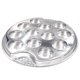 thumbnail image 4 of 2 Juego de Platos de Acero Inoxidable para Caracoles Y Hongos con 12 Compartimentos, 4 of 5