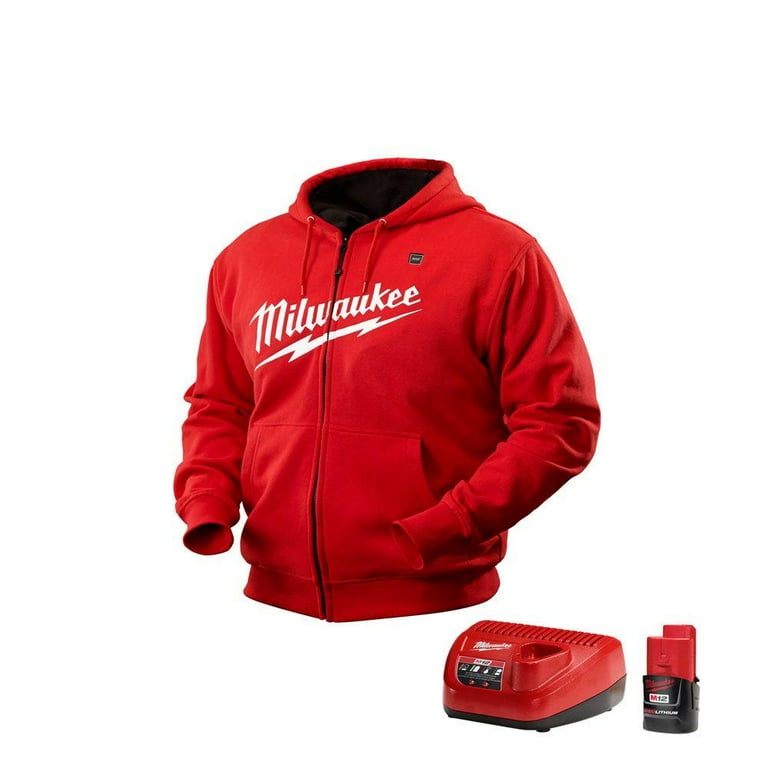 Milwaukee heated shop hoodie kit 2xl