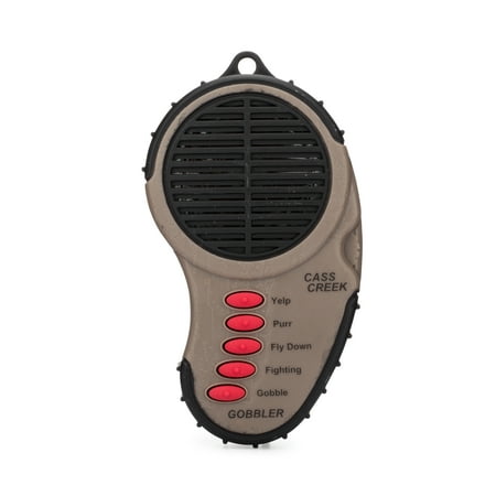 Cass Creek - Ergo Call - Spring Gobbler - CC041 - Handheld Electronic Game Call - Turkey (Best Electronic Game Call)
