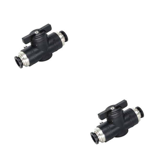 Conector de inserción a prueba de agua Kenally BUC-10 negro 2piezas