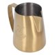 thumbnail image 5 of 304 Stainless Steel Frothing Cup 420ML with Streamlined Design and Olecranon Outlet - Gold, 5 of 5