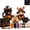 C#, variant on Halloween Friends 4 Piece DlY Patchwork Kit Collection,Halloween DIY Sewing Kit, 4 Pcs Pre-Cut Felt Animal Stuffed Doll Making Set,Unique Handmade Gift for Craft Lovers (B#)