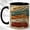 Black, variant on Ornate Dragon Coffee Mug, Fantasy Dragon Mug, Ceramic 11 oz