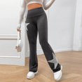 thumbnail image 2 of Cotton Sweatpants Women Women Cargo Pants with Pockets Straight Leg Sweatpants for Women Straight Leg Scrub Pants for Women Casual Work Pants Women Womens Cargo Work Pants Dark Gray 2XL, 2 of 4