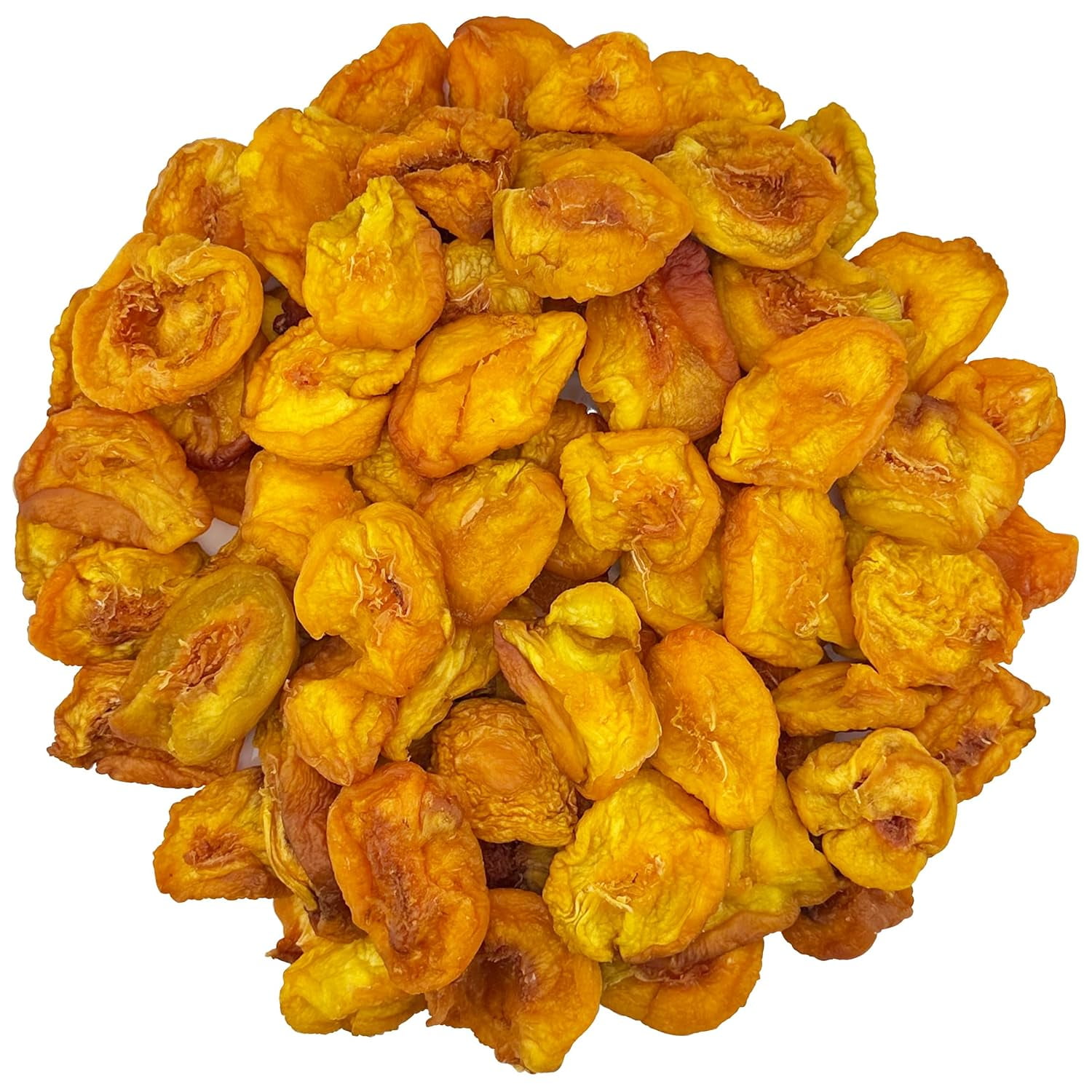 FirstChoiceCandy Fancy Dried Peaches, like Fresh, Sweet, and Super Food Snack, No Sugar Added - 2 Pound