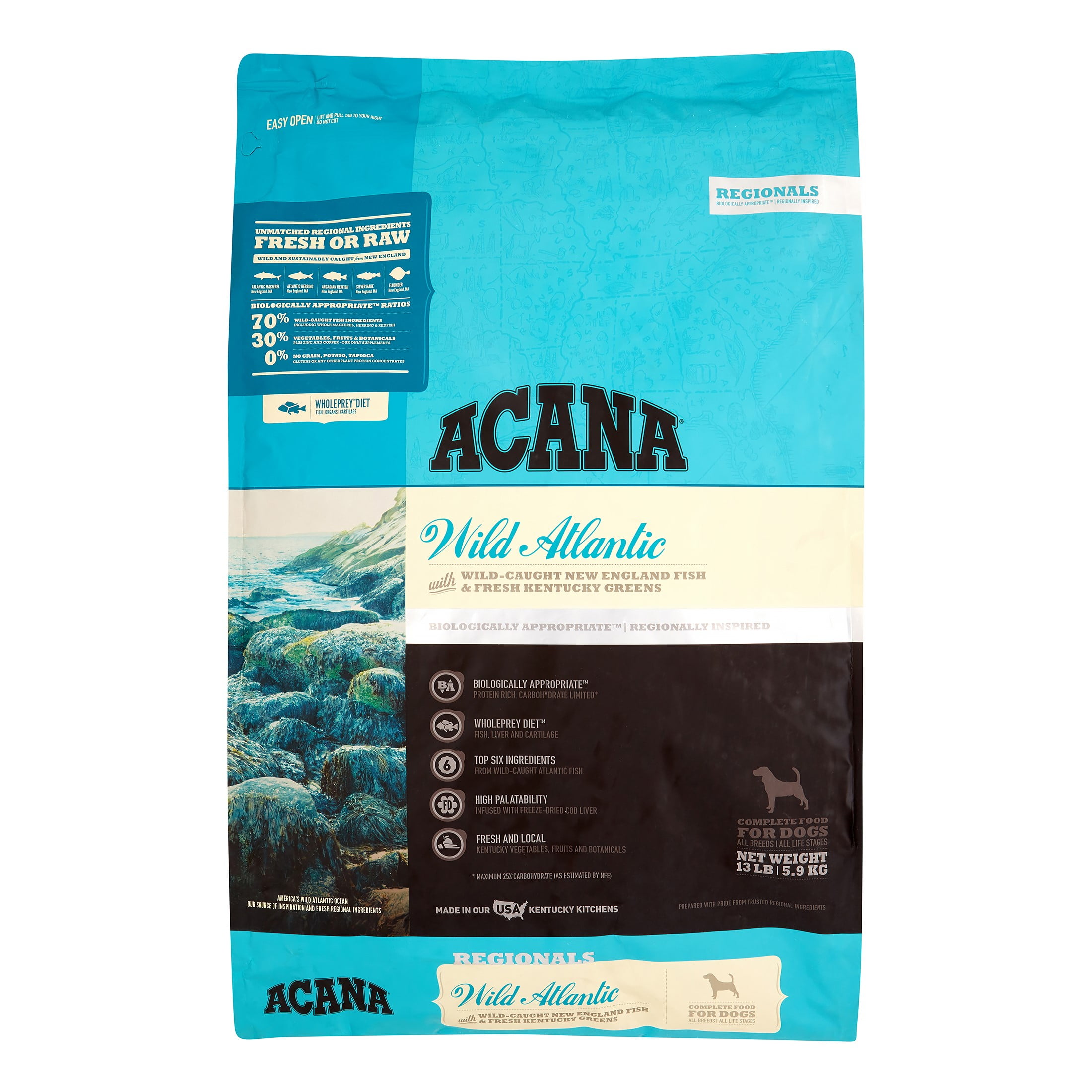 Acana Wild Atlantic Grain-Free Wild-Caught New England Fish & Kentucky