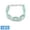 Green, variant on Adjustable Neck Cooling Ring Portable Reusable Cold Release Neck Wrap For Sports Outdoor Workout Travel Summer Heat Relief Multi-Snap Strap