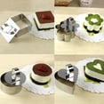 thumbnail image 4 of Cheers Stainless Steel Cake Cutter Bakeware Mini Fondant Mousse Mold Kitchen DIY Tool, 4 of 8