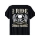 thumbnail image 1 of Men'S cotton 100% | hot stampin print T-shirtVintae Motorcycle Rider i Ride So i Don't Suffocate Skull T-Shirt180, 1 of 6