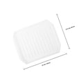 thumbnail image 2 of WRITWAA Baking Pans Rectangular Food Bacon Tray 21.5*27cm for Oven Cooking Microwave Bacon Cooker Kitchen Bakeware Oven Rack Silicone Baking Pan, 2 of 8