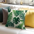 thumbnail image 7 of Tropical Palm Leaves in Hawaii Pillow Covers,Tropical Palm Leaves in Hawaii Throw Pillow Covers 20"×20" ,Living Room Sofa Couch Pillow Covers,Decorative Pillow Covers, 7 of 7