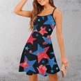 thumbnail image 1 of WILLBEST Vestido Portátil Para Mujer, Vestidos Casuales De Verano, Estilo Independiente, Faldas De Playa, Vestidos Holgados Con Cuello En V, Sin Mangas, Trajes De Baño Con Bolsillos. 2636, 1 of 3