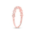 thumbnail image 5 of 10kt Rose Gold Womens Round Diamond Stackable Band Ring 1/6 Cttw, 5 of 5