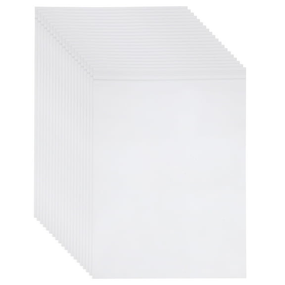 Uxcell 100Pcs Clear Plastic Bags 9" x 7" Zipper Resealable Lock Bags 2.4mil Small Reclosable Poly Bags for Small Business, Jewelry, Storage, Packaging