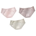 thumbnail image 1 of Ropa interior de encaje de seda de hielo, bragas de encaje sexy con entrepierna de algodón para mujer, 1 of 6