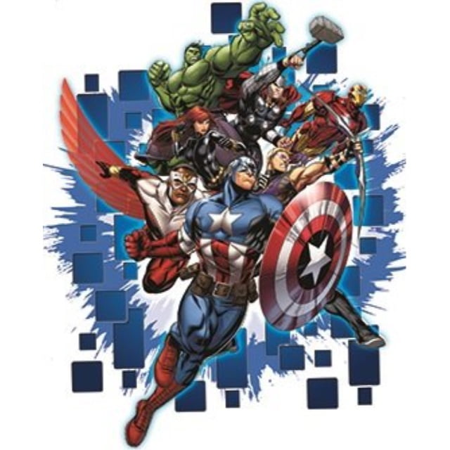 Official Kids Marvel Icons Long Pyjamas Set Boys Girls PJs Thor Hulk Iron Man 