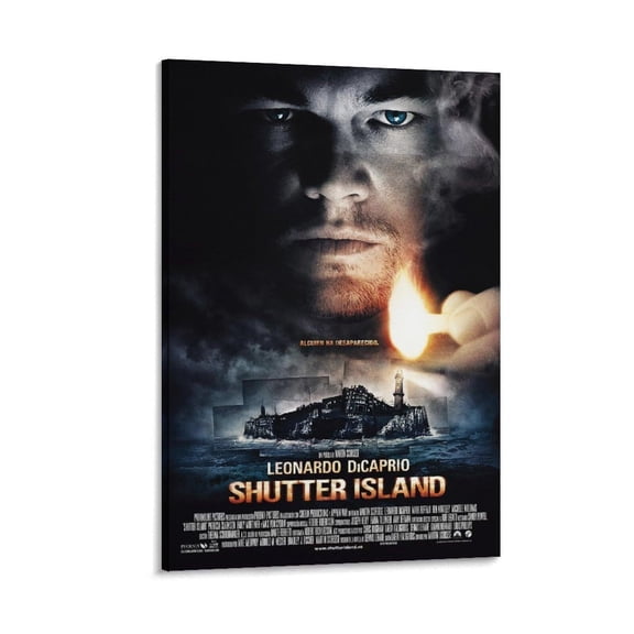 Shutter Island Movie Poster Canvas Art Poster And Wall Art Picture Print Modern Family Bedroom Decor Posters