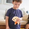 thumbnail image 5 of C Golden Retriever Plush Toy Walking Wagging Tail Simulation Electric Puppy Family Set Baby Development Interactive Companion For Kids, 5 of 5